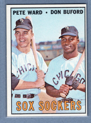 1967 Topps #143 Sox Sockers EX-MT    GO323