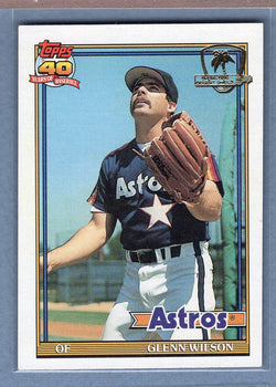 1991 Topps Desert Shield #476 Glenn Wilson  NM  GO625