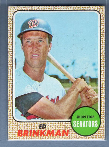 1968 Topps #49 Ed Brinkman EX-MT  GO534