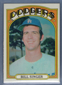 1972 Topps #25 Bill Singer (E) EX-MT  GO544