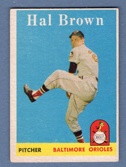 1958 Topps #381 Hal Brown VG-EX  GO495