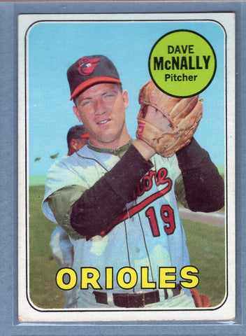 1969 Topps #340 Dave McNally (b) EX  GO602