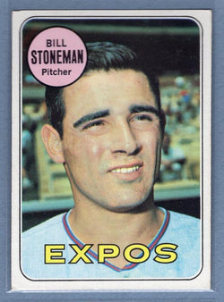1969 Topps #67 Bill Stoneman EX   GO50