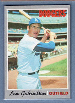 1970 Topps #204 Len Gabrielson  (b) EX  GO900