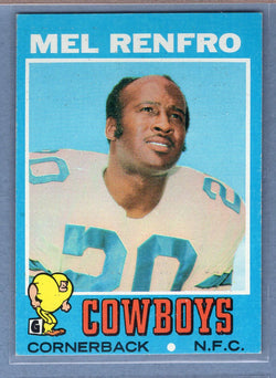 1971 Topps #118 Mel Renfro (HOF) EX-MT  GO248
