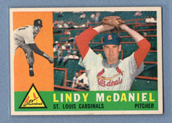 1960 Topps #195 Lindy McDaniel EX-MT  GO100