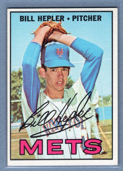 1967 Topps #144 Bill Hepler EX-MT    GO323