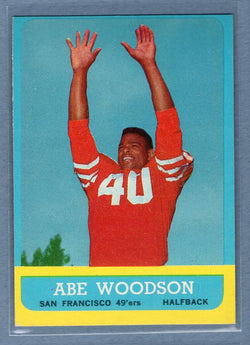 1963 Topps #141 Abe Woodson EX  GO158