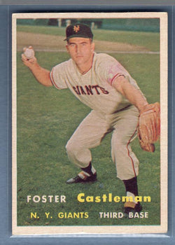 1957 Topps #237 Foster Castleman(1) VG-EX  GO295