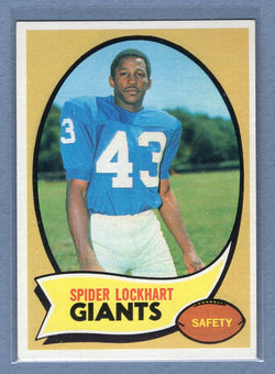 1970 Topps #17 Spider Lockhart EX-MT  GO241