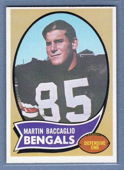 1970 Topps #187 Martin Baccaglio EX-MT  GO179