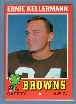 1971 Topps #7 Ernie Kellerman (c) EX-MT  GO600
