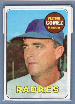 1969 Topps #74 Preston Gomez EX   GO50