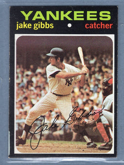 1971 Topps #382 Jake Gibbs  EX  GO747