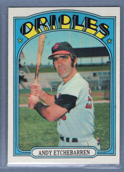 1972 Topps #26 Andy Etchebarren (b) EX-MT  GO544