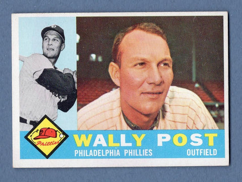 1960 Topps #13 Wally Post EX-MT     GO153
