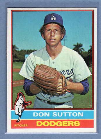 1976 Topps #530 Don Sutton (HOF)  (d) EX-MT  GO450
