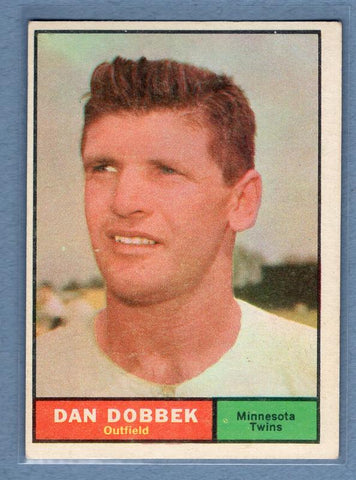 1961 Topps #108 Dan Dobbek EX   GO195