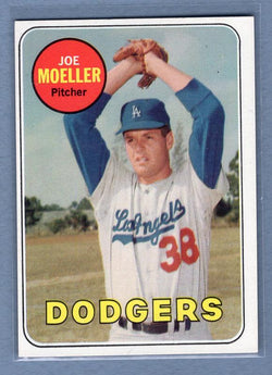 1969 Topps #444 Joe Moeller EX-MT  GO358