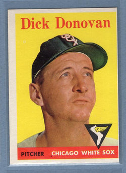 1958 Topps #290 Dick Donovan VG-EX   GO167