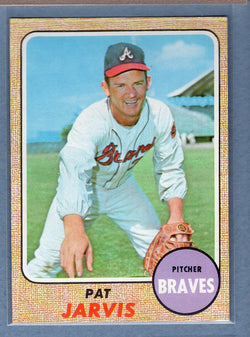 1968 Topps #134 Pat Jarvis (a)  EX-MT  GO550