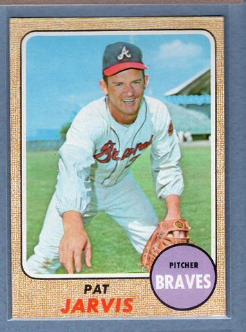 1968 Topps #134 Pat Jarvis (a)  EX-MT  GO550