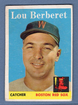 1958 Topps #383 Lou Berberet VG-EX  GO495