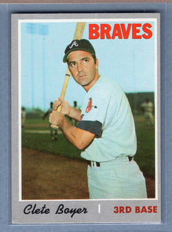 1970 Topps #206 Clete Boyer  (a) EX-MT  GO900
