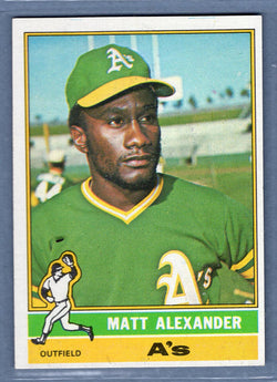 1976 Topps #382 Matt Alexander  EX-MT  GOSB1