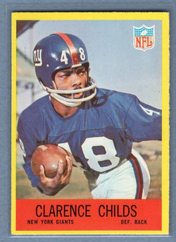 1967 Philadelphia #111 Clarence Childs EX-MT  GO143