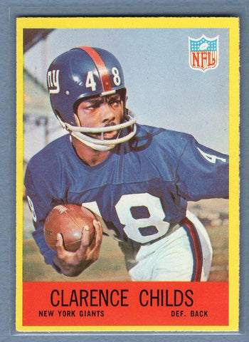 1967 Philadelphia #111 Clarence Childs EX-MT  GO143