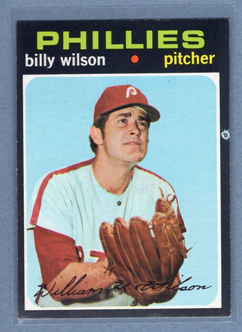 1971 Topps #192 Billy Wilson  (d) EX-MT  GO340