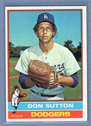 1976 Topps #530 Don Sutton (HOF)  (e) EX-MT  GO450