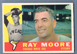 1960 Topps #447 Ray Moore VG-EX Set Break 1