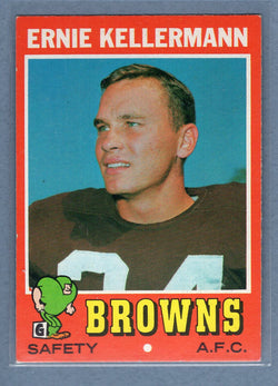 1971 Topps #7 Ernie Kellerman (e) EX-MT  GO600