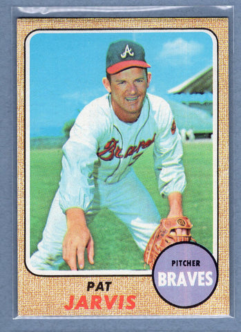 1968 Topps #134 Pat Jarvis (b)  EX-MT  GO550
