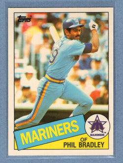 1985 Topps Tiffany #449 Phil Bradley NM