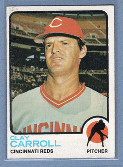 1973 Topps #195 Clay Carroll (st) VG  GO501
