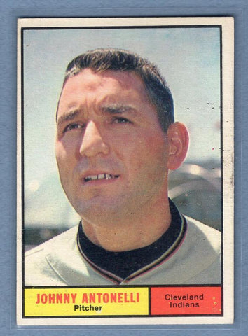 1961 Topps #115 Johnny Antonelli EX   GO195