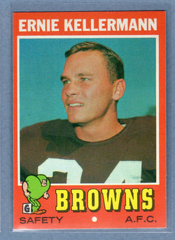 1971 Topps #7 Ernie Kellerman (f) EX-MT  GO600