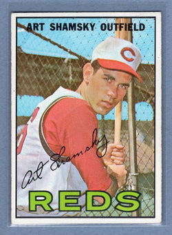 1967 Topps #96 Art Shamsky EX G0416B