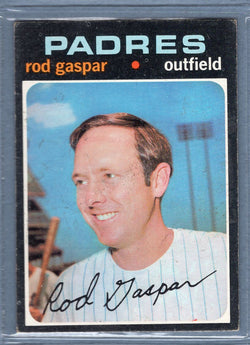 1971 Topps #383 Rod Gaspar  EX  SB1