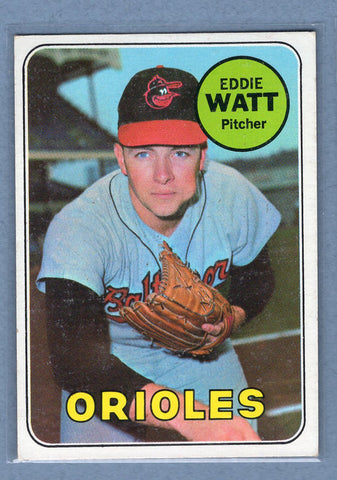 1969 Topps #652 Eddie Watt  EX  GO577