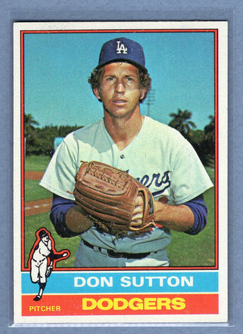1976 Topps #530 Don Sutton (HOF)  (g) EX-MT  GO450