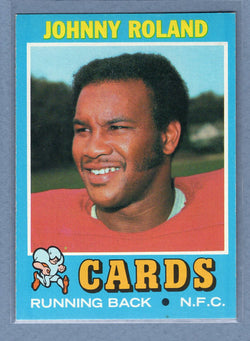 1971 Topps #123 Johnny Roland EX-MT  GO248