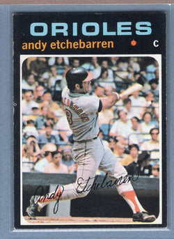 1971 Topps #501 Andy Etchebarren  EX  GO950