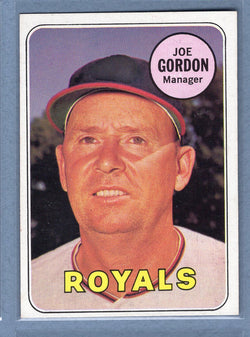 1969 Topps #484 Joe Gordon (HOF) EX-MT  GO477
