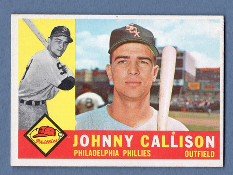 1960 Topps #17 Johnny Callison(1) EX-MT     GO153