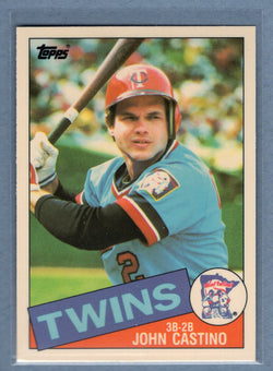 1985 Topps Tiffany #452 John Castino NM