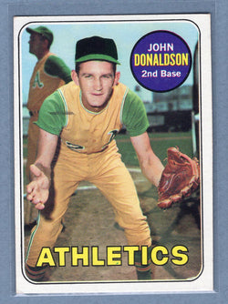 1969 Topps #217 John Donaldson (b) EX-MT  GO700